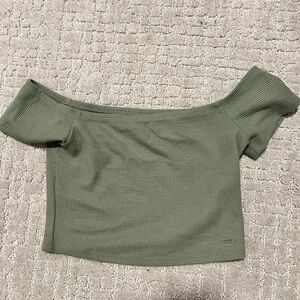 Hollister Green Top